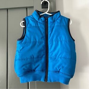 Gymboree Vibrant Blue Puffer Vest